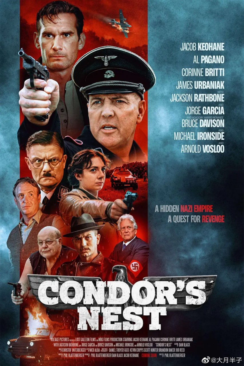 秃鹰的巢穴 Condor's Nest (2023) 美兵疯狂血洗纳粹复仇  1.14G